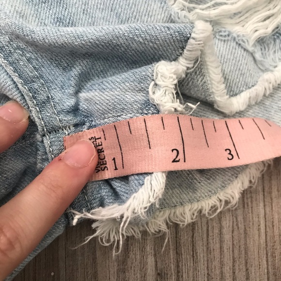 Rag & Bone | light wash cut off denim shorts - Picture 8 of 8